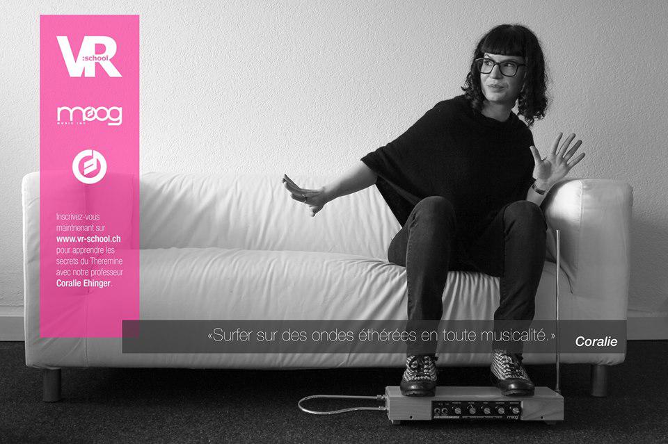 Coralie Ehinger - cours de Theremin